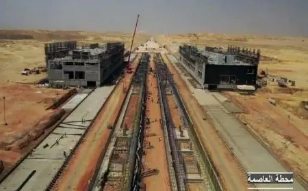 مصدر بـ«النقل»: توقعات ببدء العمل فى الخط الرابع من مشروع القطار السريع ديسمبر القادم