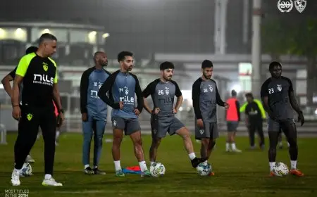 الزمالك يتدرب على ركلات الترجيح قبل السوبر الإفريقي