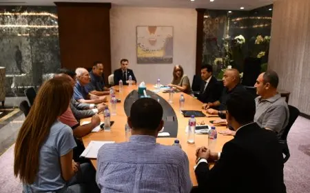 وزير الرياضة يشهد الاجتماع التنسيقي لبطولة كأس العالم لأندية كرة اليد