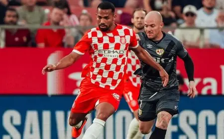 متاعب جيرونا تتواصل في الليغا بتعادله مع رايو فايكانو