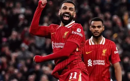 صلاح يعود للتهديف في فوز ليفربول على وست هام بكأس الرابطة