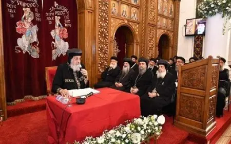 البابا تواضروس: نتألم بشدة لاتساع رقعة الحرب في المنطقة