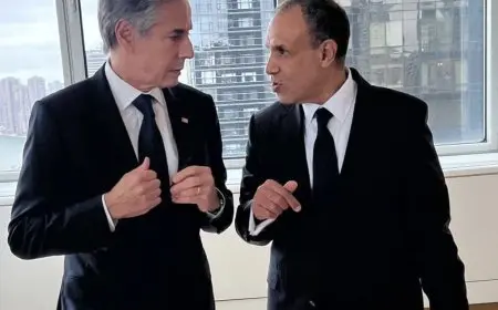 وزير الخارجية ونظيره الأمريكي: يجب تكثيف جهود العمل على وقف التصعيد في المنطقة ومنع انزلاقها لحرب إقليمية