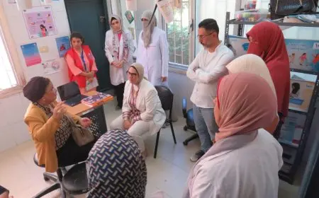 نائب وزير الصحة تتفقد مستشفى العامرية العام بالإسكندرية