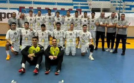 يد مصر تهزم تونس 34-29 وتتوج بأمم أفريقيا للناشئين