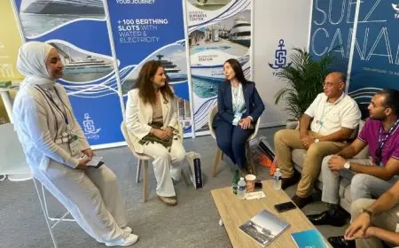 القنصل المصري في فرنسا تزور جناح هيئة قناة السويس بمعرض موناكو الدولي