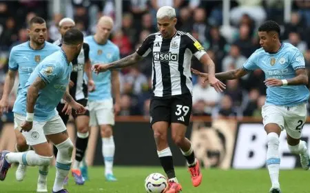 نيوكاسل يفرض التعادل على مانشستر سيتي