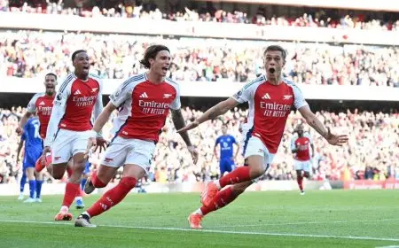 آرسنال يصعق ليستر سيتي برباعية ويتقدم لوصافة الدوري الإنجليزي