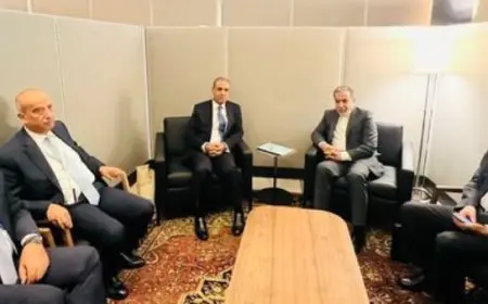 وزير الخارجية ونظيره الإيراني يناقشان التطورات الخطيرة في غزة والضفة الغربية ولبنان