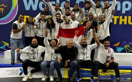 ذهبية وبرونزية في نهائي الرجال ببطولة العالم للخماسي الحديث تحت 19 سنة