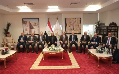 وزير العدل ورؤساء الهيئات القضائية يتفقدون مدينة العدالة بالعاصمة الإدارية