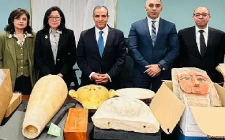 مصر تسترد قطعا أثرية من أمريكا