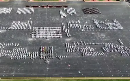 الرئيس السيسي يأذن ببدء مراسم تخرج طلاب أكاديمية الشرطة