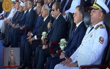 الرئيس السيسي للمصريين: عاوز أطمئنكم إننا بخير والأمور مستقرة