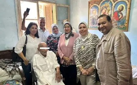 التضامن تنجح في توفير كرسي متحرك للمُعمر وتمكينه من تأدية اختبار محو الأمية