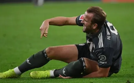 بايرن ميونخ يعلن إصابة هاري كين