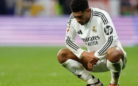 رقم سلبي يطارد بيلينغهام من بوروسيا دورتموند إلى ريال مدريد