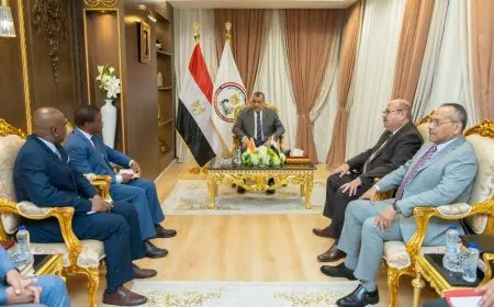 وزير الإنتاج الحربي يستقبل سفير كوت ديفوار لبحث أوجه التعاون