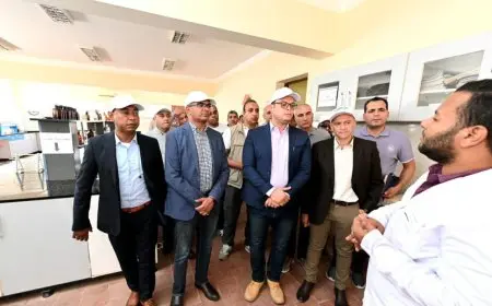 توجيهات مهمة من وزير الإسكان بشأن أعمال محطة تنقية مياه الشرب بمدينة أسوان الجديدة