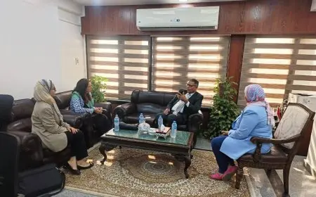 هيئة الاستشعار من البُعد تبحث سبل التعاون المشترك مع هيئة فولبرايت