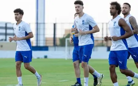 نيمار يعود لتدريبات الهلال السعودي الجماعية بعد قرابة عام