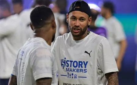 نيمار يعود إلى التدريبات الجماعية مع الهلال السعودي