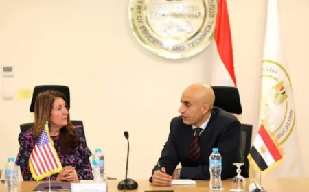 وزير التعليم يستقبل السفيرة الأمريكية بالقاهرة لبحث تعزيز أطر التعاون والتنسيق في مجال تطوير التعليم قبل الجامعي