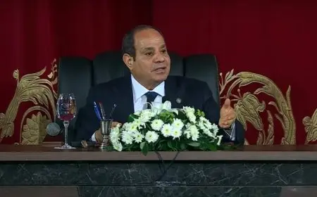 الرئيس السيسي: الشعب المصري محور ارتكاز استراتيجي للمحافظة على الدولة