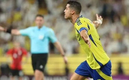 رونالدو وماني يقودان النصر لفوز صعب على الريان