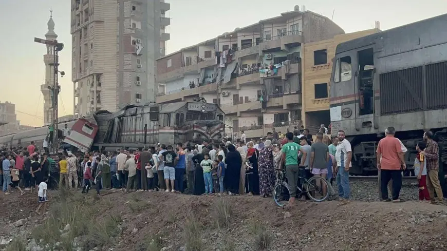 إحصائية جديدة| ارتفاع ضحايا حادث قطاري الشرقية إلى 3 وفيات و40 مصابًا