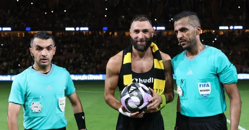 بنزيما الأفضل وكانتي بين الأسوأ في مباراة الاتحاد والوحدة