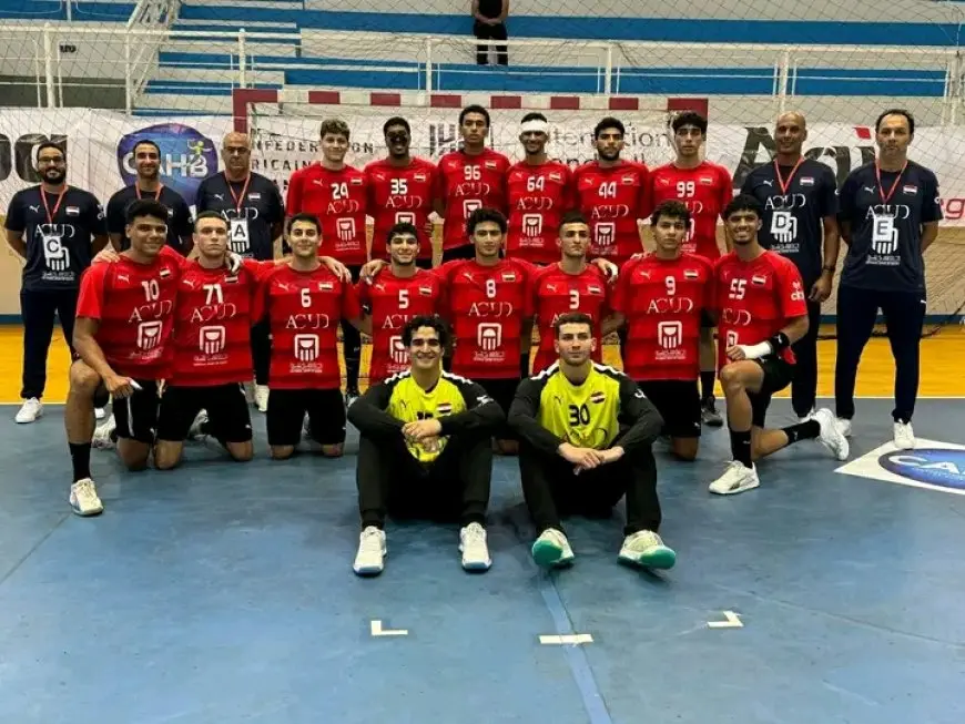 وزير الرياضة يهنئ منتخب اليد للشباب بالفوز ببطولة أفريقيا في تونس