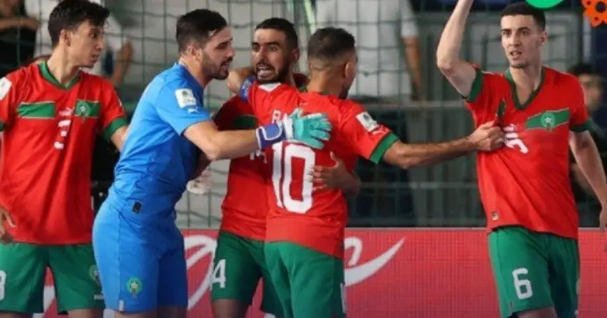 موعد مباراة المغرب والبرازيل في ربع نهائي كأس العالم للفوتسال