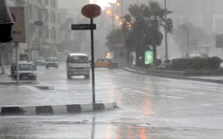 حالة الطقس.. بيان عاجل من الأرصاد حول أماكن سقوط الأمطار اليوم