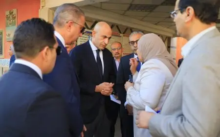 وزير التعليم يجري جولة تفقدية لمدارس الفيوم
