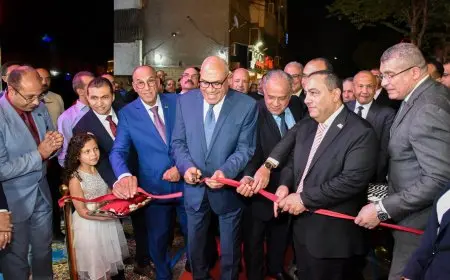 رئيس العربية للتصنيع يفتتح المركز الرئيسي لمنتجات مصنع الإكترونيات