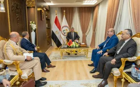 وزير الإنتاج الحربي يرحب باستقبال وفود المغرب لزيارة المصانع والشركات التابعة للوزارة