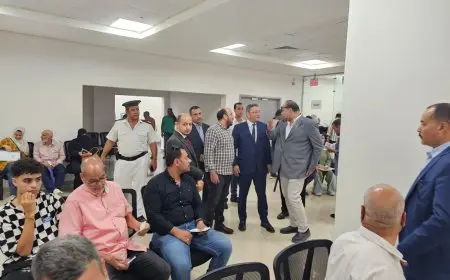 انتظام العمل بجهاز المنصورة الجديدة لتلقى طلبات الحجز الفورى للوحدات