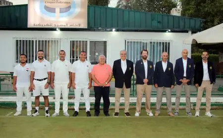 مصر تكتسح أمريكا بنتيجة 12-3 استعدادا لبطولة العالم للكروكية