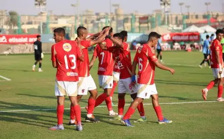 الأهلي يفوز على غزل المحلة بثلاثية نظيفة في دوري الجمهورية للشباب