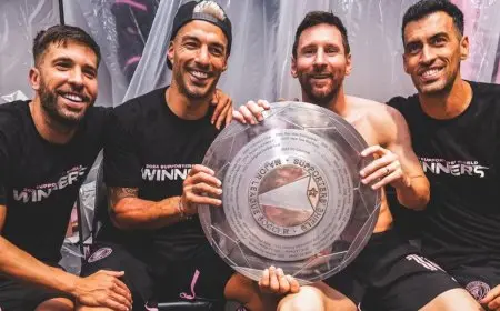 46 لقباً.. ميسي “التاريخي” يقود إنتر ميامي لإحراز “درع المشجعين” في الدوري الأميركي