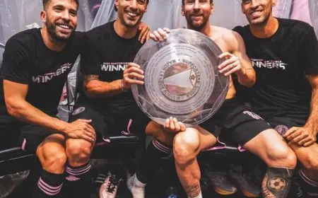 ميسي يقود إنتر ميامي لحصد درع مشجعي الدوري الأمريكي
