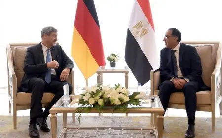 مدبولي يشيد بزيارة رجال الأعمال في «بافاريا» الألمانية لمصر