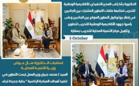 أنشطة وزارة التنمية المحلية: تعرف على حصاد الأسبوع الرابع من سبتمبر 2024