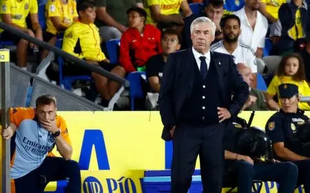 أنشيلوتي لا يأبه للانتقادات: على ريال مدريد تحويل الهزيمة إلى فرصة