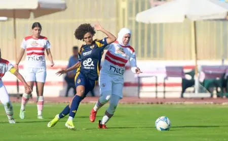 الأهلي يهزم الزمالك بهدفين في عقر داره بقمة دوري كرة القدم النسائية
