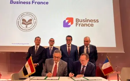 حصاد زيارة الرئيس التنفيذي لهيئة الاستثمار لفرنسا.. توسعات ومذكرة تفاهم