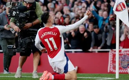 أرسنال يعاقب ضيفه ساوثهامبتون بثلاثية في الشوط الثاني