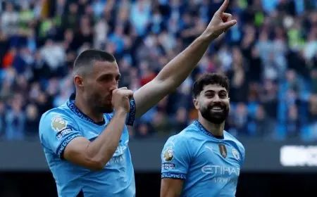 مانشستر سيتي ينجو من فخ فولهام ويواصل مطاردة ليفربول