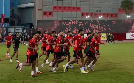 الأهلي يستأنف تدريباته بعد انتهاء فترة الراحة استعدادًا للسوبر المصري